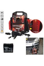 KS TOOLS 12 V + 24 V accu-booster, mobiel starthulpapparaat 1.700 A - 550.1820