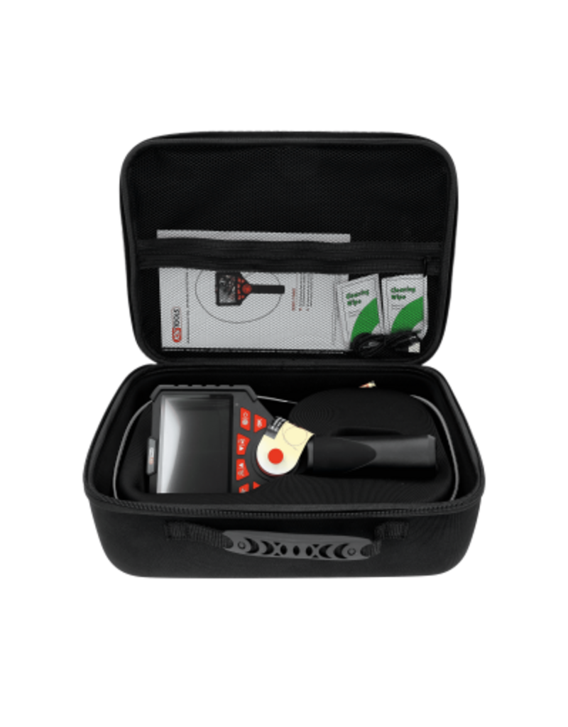 KS TOOLS HD-videoscoopset met Ø 3,9 mm 720 en 0° HD-frontcamera-sonde, flexibele PVC-huls - 550.7580