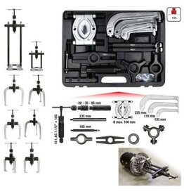 KS TOOLS Hydraulische trekkerset 2 en 3 armig, 22-dlg - 700.1200