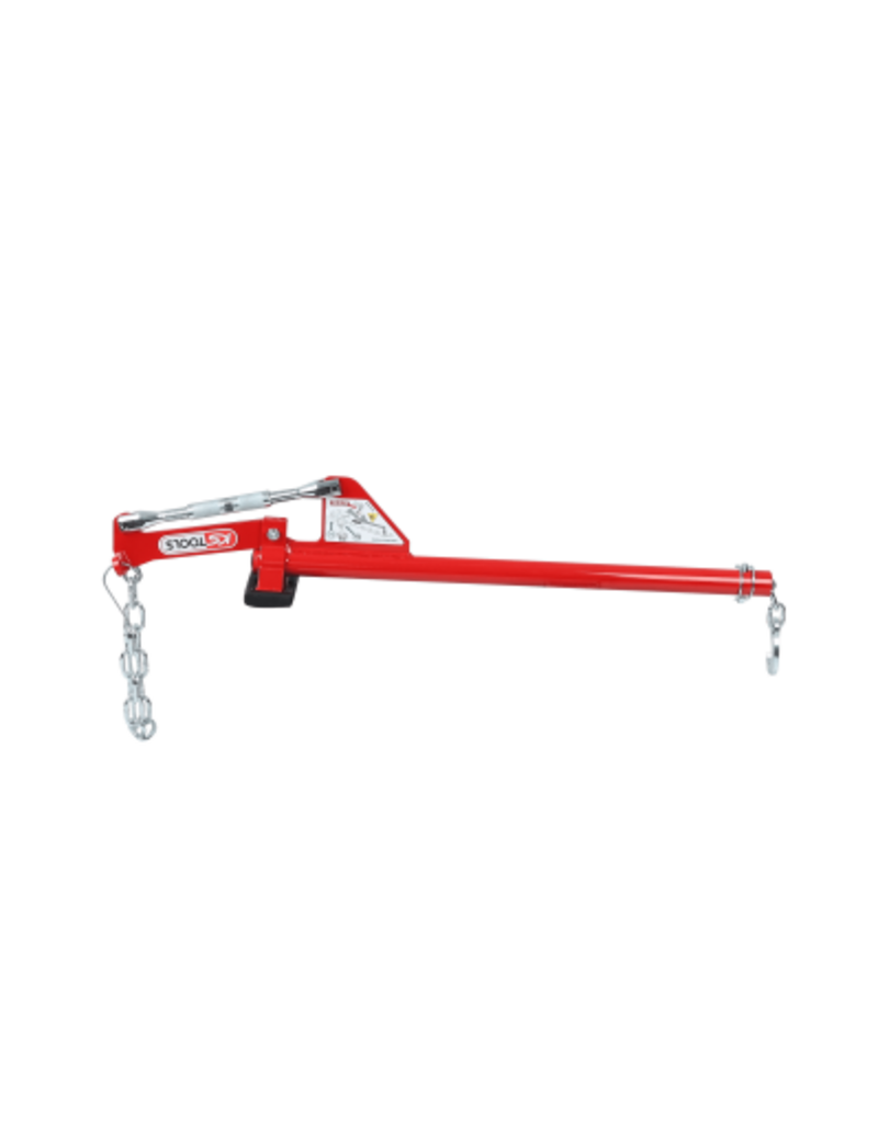 KS TOOLS Universele ashefboom met ketting, 960mm - 700.1495