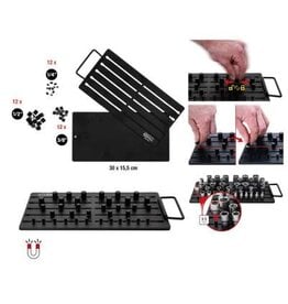 KS TOOLS Magnetisch dopsleutel-opbergsysteem, 38-dlg - 800.0185