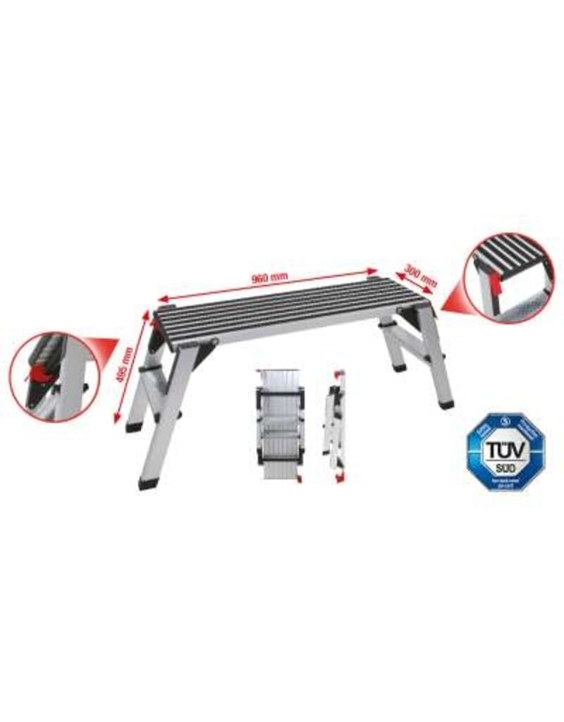 KS TOOLS Aluminium veiligheids plateau, 1270x446x495mm - 800.0960