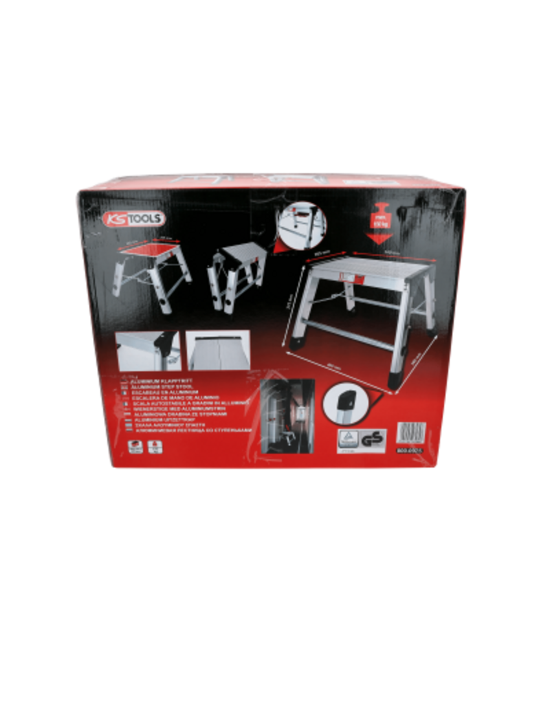 KS TOOLS Aluminium uitzettrap - 800.0975