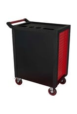 KS TOOLS RACINGline ZWART/ROOD gereedschapswagen met 7 laden - 826.0007