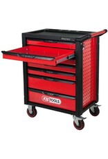 KS TOOLS RACINGline ZWART/ROOD gereedschapswagen met 7 laden en 515 premium gereedschappen - 826.7515