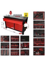 KS TOOLS Performanceplus gereedschapwagenset P45 met 950 gereedschappen voor 13 schuifladen - 845.14950