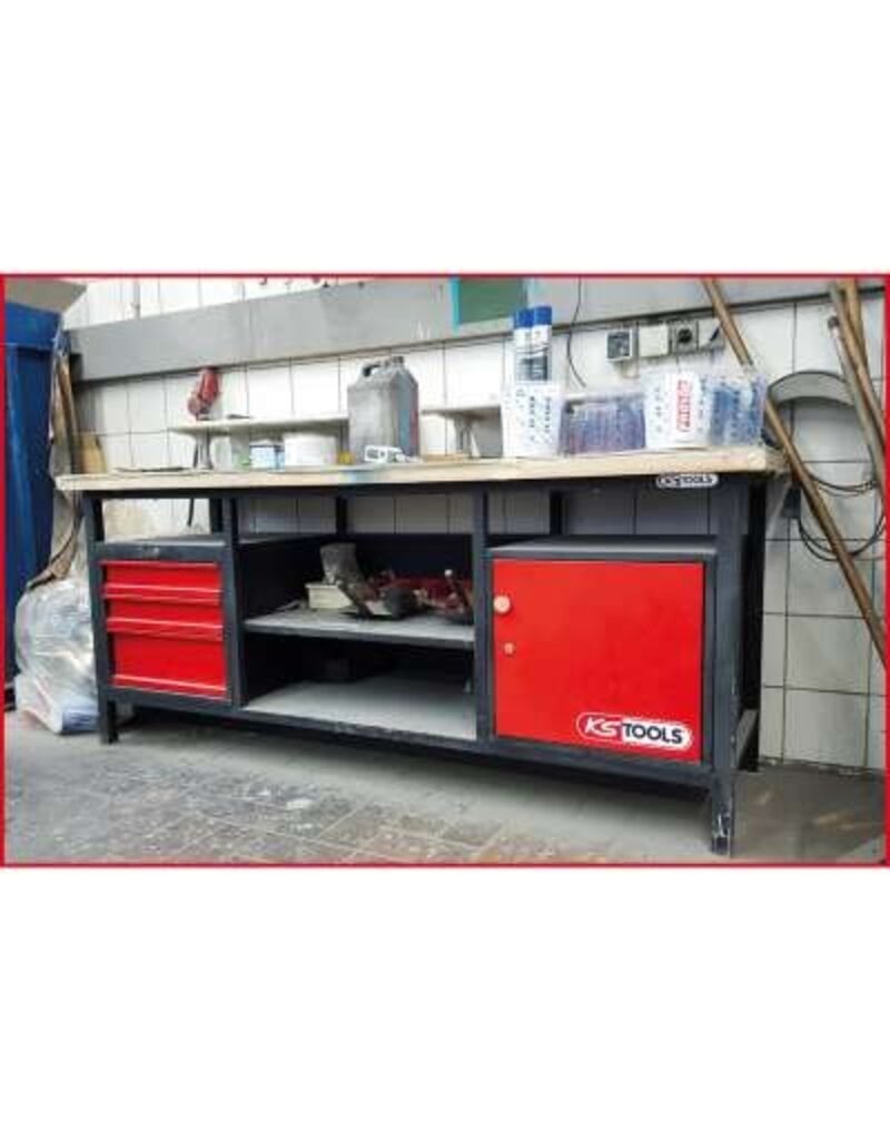 KS TOOLS XXL-werkbank +3 schuifladen+1deur - 865.0201