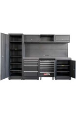 KS TOOLS  werkplaatskastsysteem, RVS-plaat - 866.6000