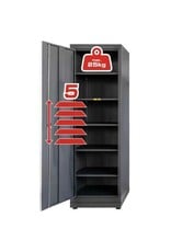 KS TOOLS Werkplaatskastsysteem, staande kast met kabeldoorvoer rechts - 866.6020