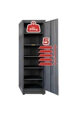 KS TOOLS Werkplaatskastsysteem, staande kast met kabeldoorvoer links - 866.6060