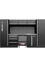 KS TOOLS Werkplaatskastsysteem, recht, 3240 x 500 mm - 866.6205