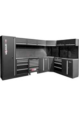 KS TOOLS Werkplaatskastsysteem, L-vorm, 3400 x 2120 mm, variant 1 - 866.6210