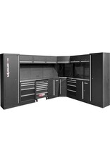 KS TOOLS Werkplaatskastsysteem, L-vorm, 3400 x 2720 mm, variant 2 - 866.6225