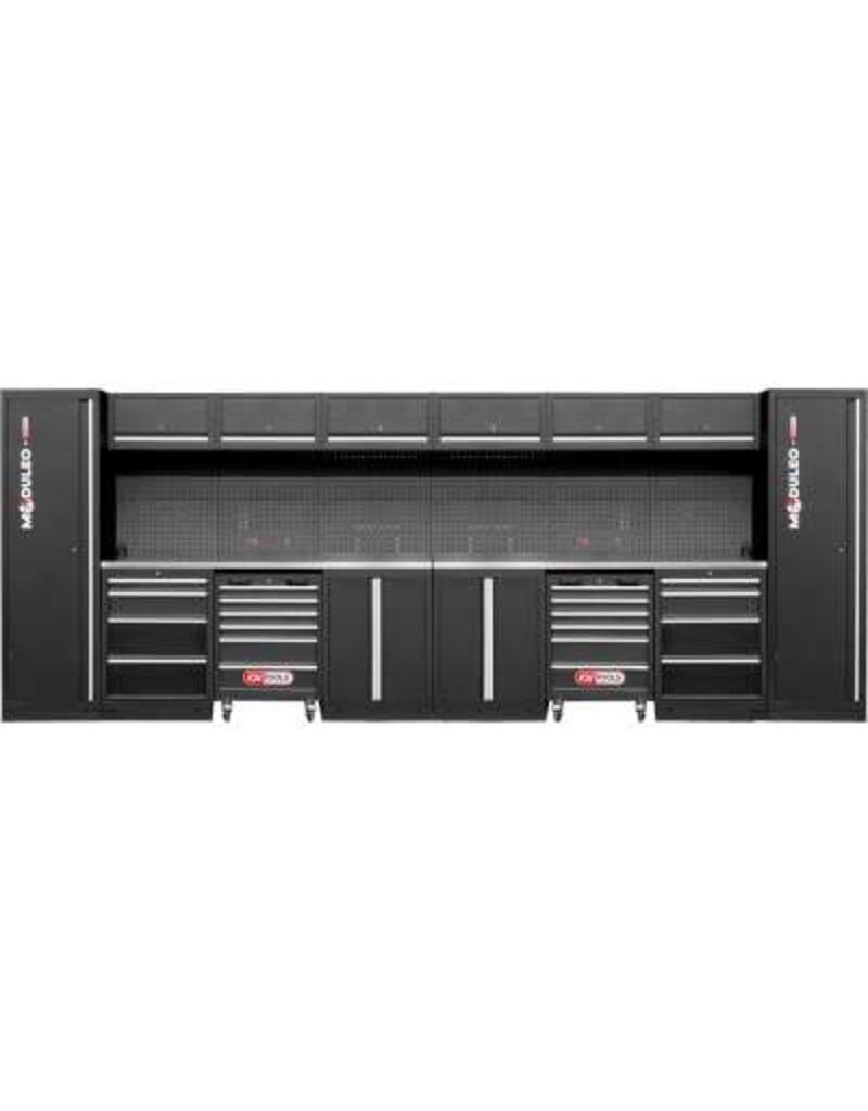 KS TOOLS Werkplaatskastsysteem, recht, 5280 x 500 mm - 866.6240