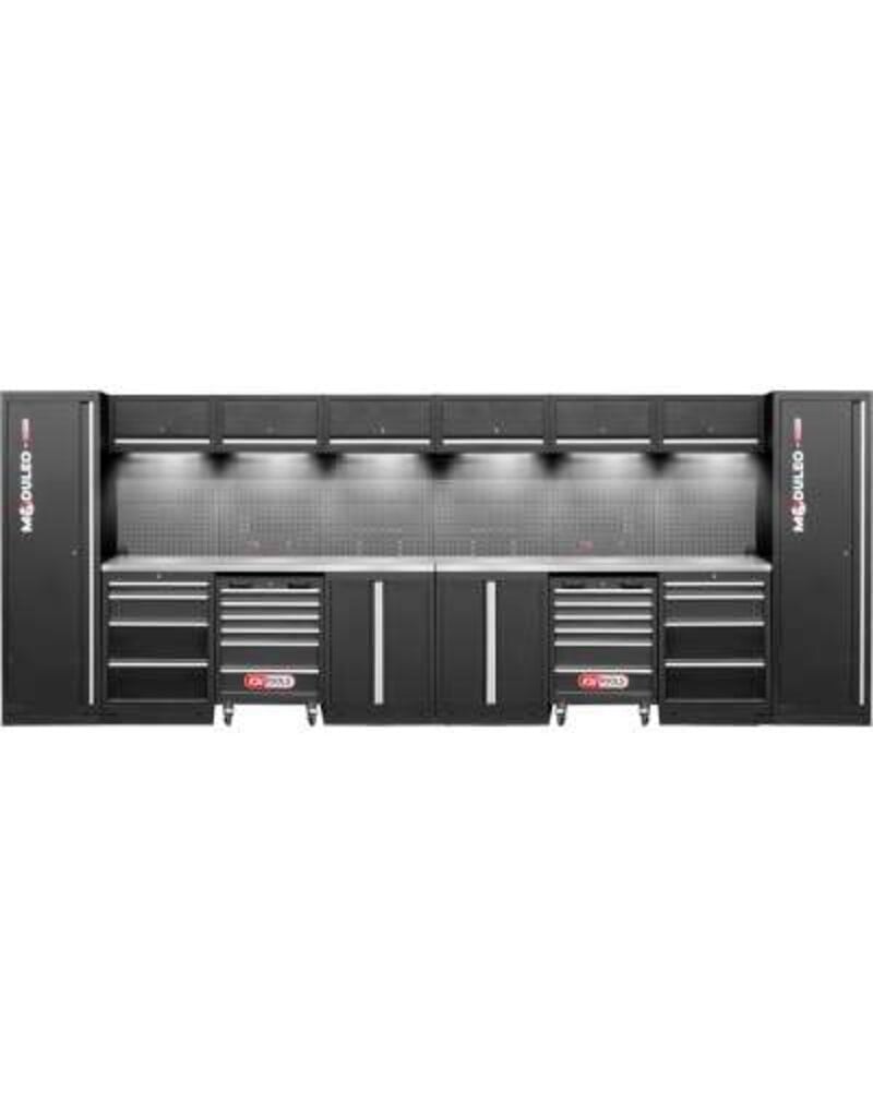 KS TOOLS Werkplaatskastsysteem, recht, 5280 x 500 mm - 866.6240