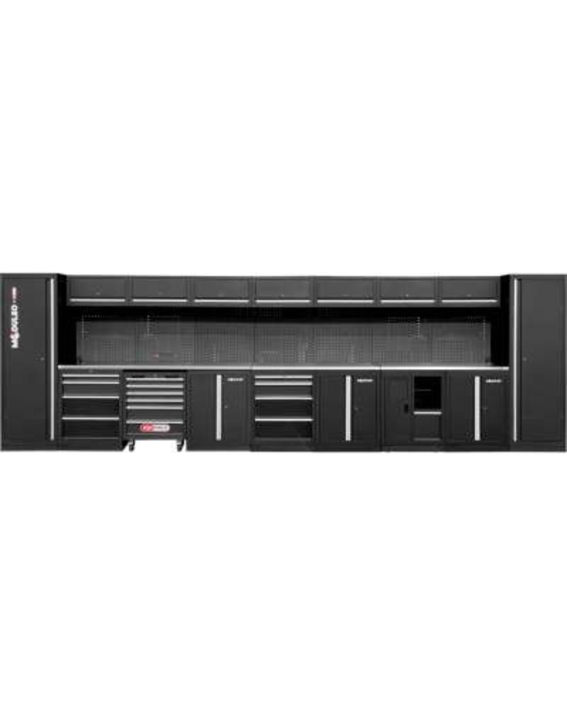 KS TOOLS Werkplaatskastsysteem, recht, 5960 x 500 mm, variant 1 - 866.6265