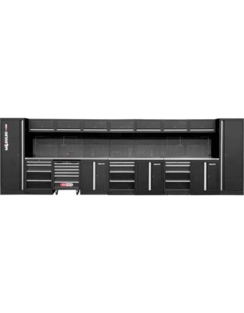 KS TOOLS Werkplaatskastsysteem, recht, 5960 x 500 mm, variant 2 - 866.6270