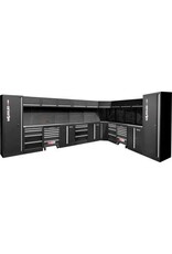 KS TOOLS Werkplaatskastsysteem, L-vorm, 4760 x 3400 mm - 866.6290