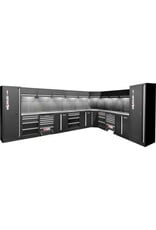 KS TOOLS Werkplaatskastsysteem, L-vorm, 4760 x 3400 mm - 866.6290