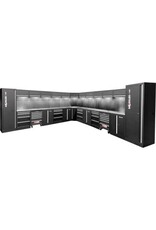 KS TOOLS Werkplaatskastsysteem, L-vorm, 4760 x 4760 mm - 866.6295