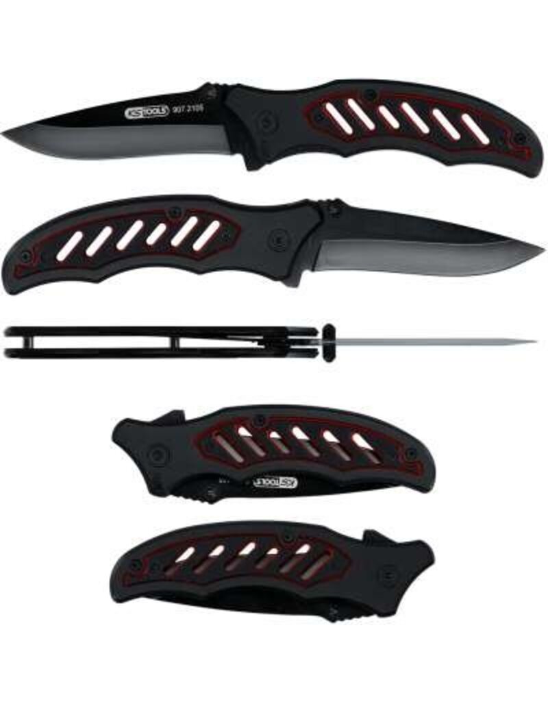 KS TOOLS Klapmes met vergrendeling, 25 mm - 907.2105