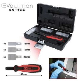 KS TOOLS Set vouwschrapers, 16-dlg - 907.2255