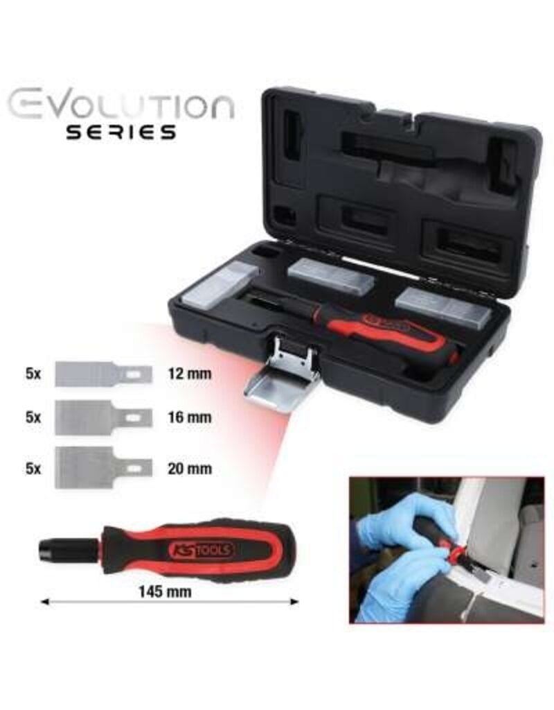 KS TOOLS Set vouwschrapers, 16-dlg - 907.2255