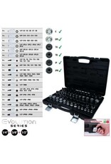 KS TOOLS 1/4"+3/8"+1/2" Torx-Dopsleutelset, 77-dlg - 911.0077