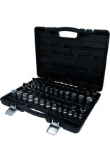 KS TOOLS 1/4"+3/8"+1/2" Torx-Dopsleutelset, 77-dlg - 911.0077