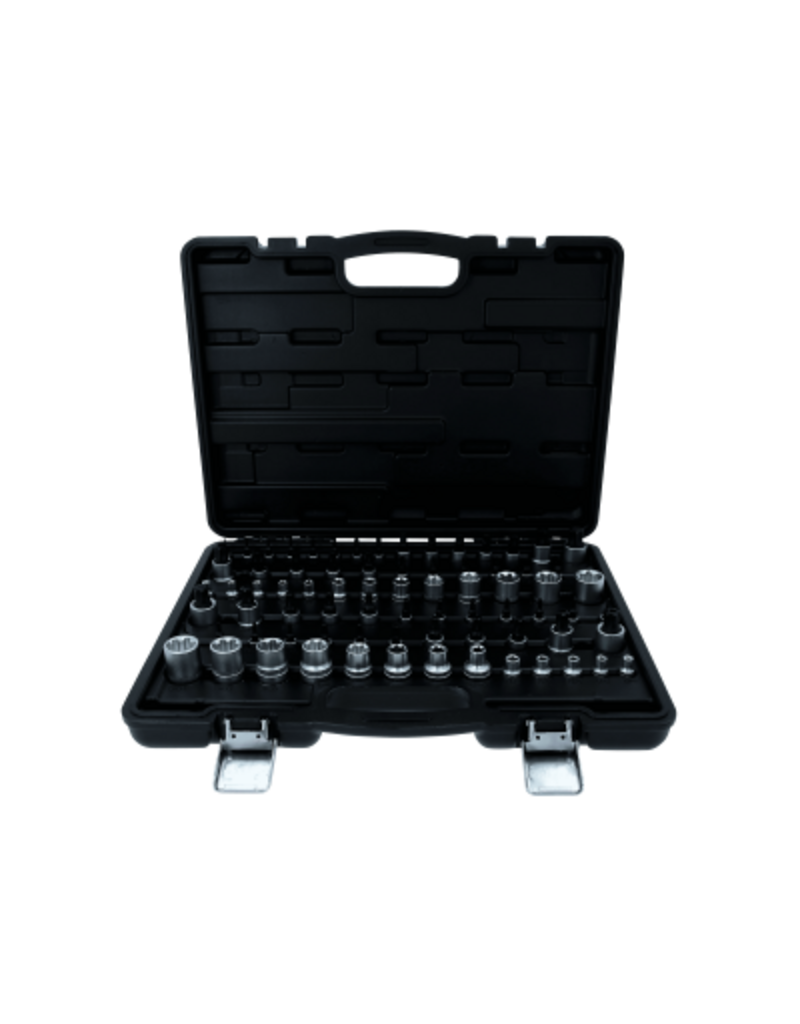 KS TOOLS 1/4"+3/8"+1/2" Torx-Dopsleutelset, 77-dlg - 911.0077