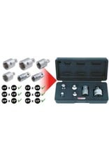 KS TOOLS Verloop-adapterset, 6-dlg - 911.0106