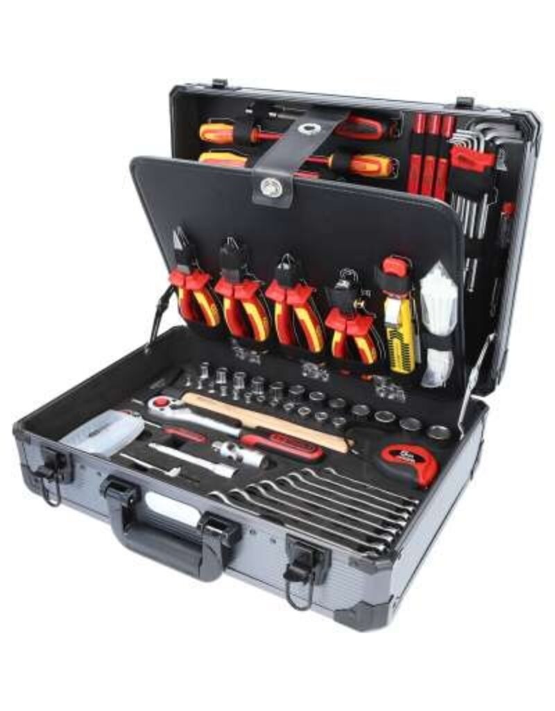 KS TOOLS 1/4" + 1/2" Elektriciens gereedschapset, 128-dlg - 911.0628