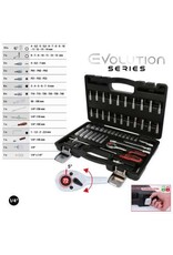 KS TOOLS 1/4" Dopsleutelset, 53-dlg - 911.0653