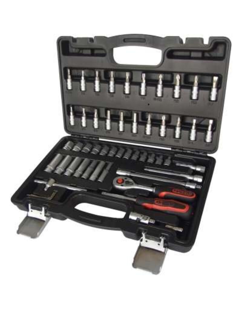 KS TOOLS 1/4" Dopsleutelset, 53-dlg - 911.0653