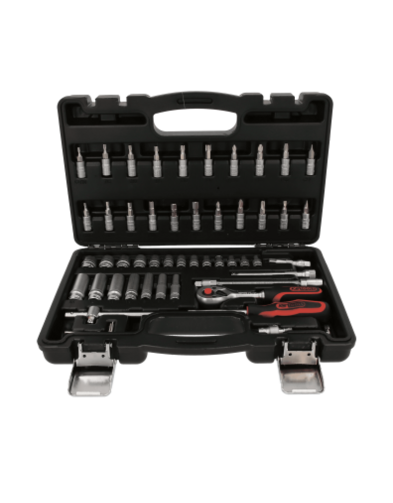 KS TOOLS 1/4" Dopsleutelset, 53-dlg - 911.0653