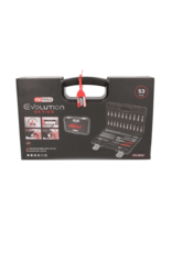 KS TOOLS 1/4" Dopsleutelset, 53-dlg - 911.0653