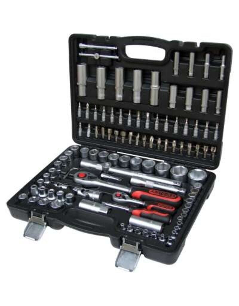 KS TOOLS 1/4"+1/2" Dopsleutelset, 108-dlg - 911.0708