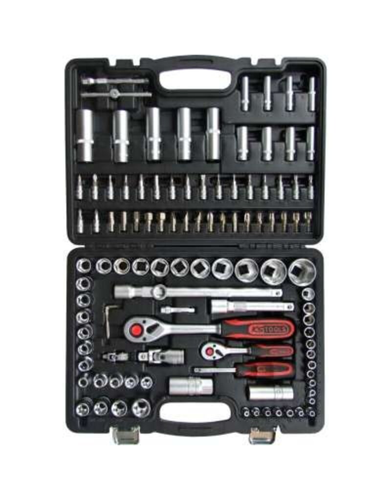 KS TOOLS 1/4"+1/2" Dopsleutelset, 108-dlg - 911.0708