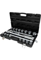 KS TOOLS 3/4" Dopsleutelset, 21-dlg, zeskant - 911.0721