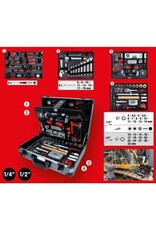 KS TOOLS 1/4"+1/2" Gereedschapset, 127-dlg - 911.0727