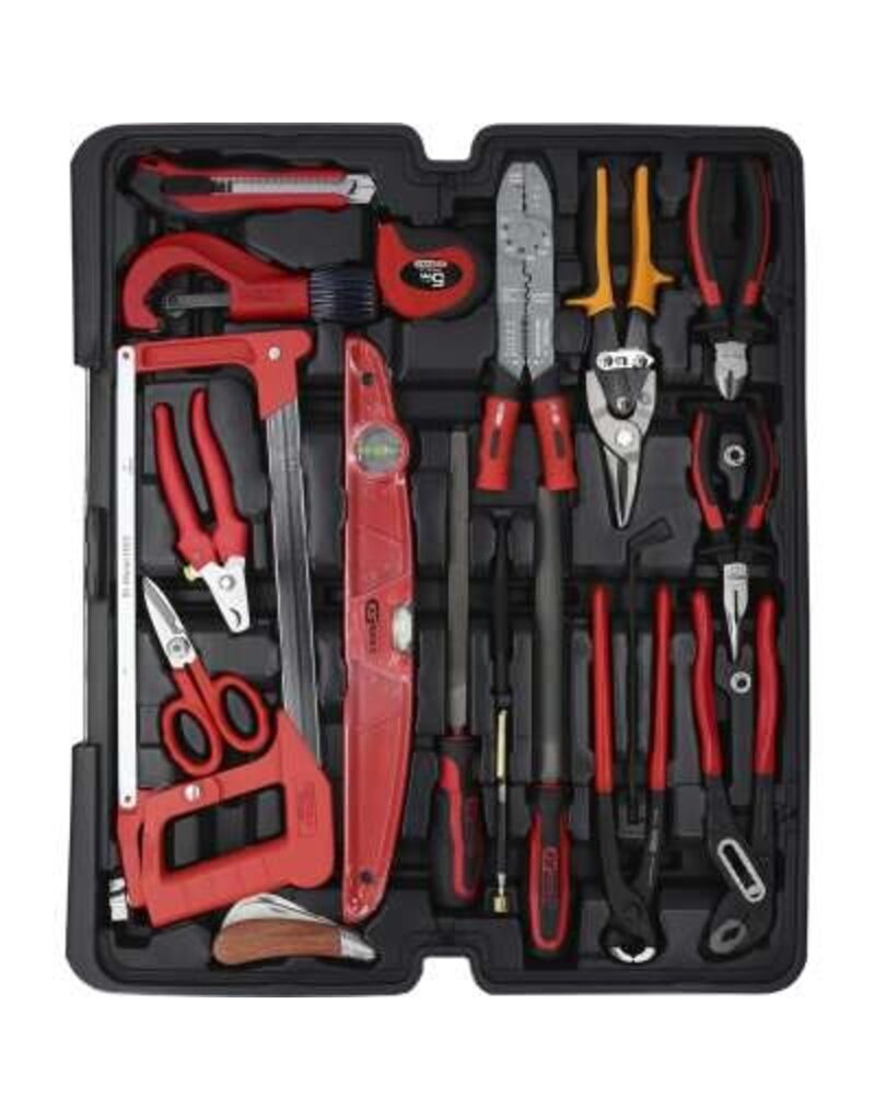 KS TOOLS 1/4"+1/2" Gereedschapset, 127-dlg - 911.0735