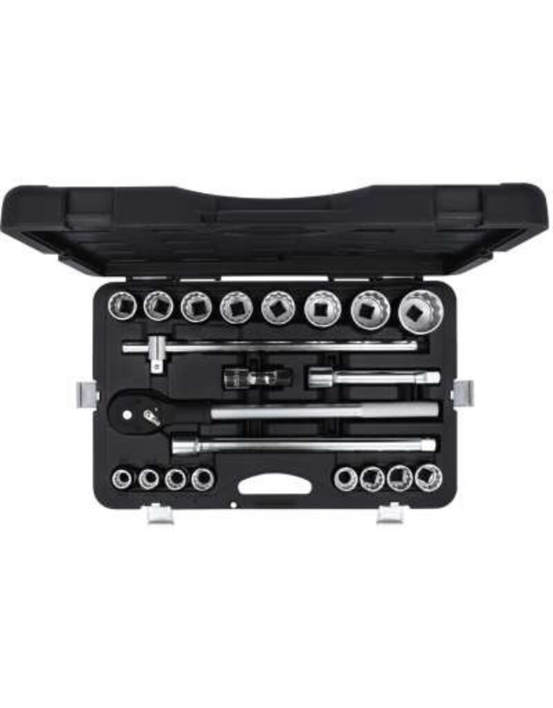 KS TOOLS 3/4" Dopsleutelset, 21-dlg, twaalfkant - 911.0751