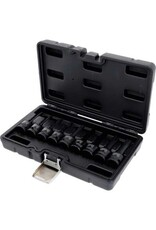 KS TOOLS 1/2" Bit-dopsleutelset RIBE, kracht, lang, 9-dlg - 911.0934