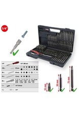 KS TOOLS 1/4" Bitset, 208-dlg - 911.2008