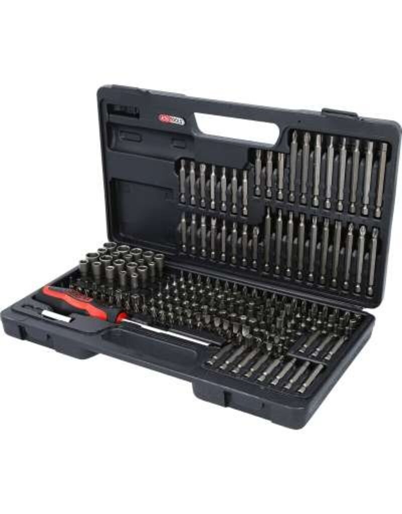 KS TOOLS 1/4" Bitset, 208-dlg - 911.2008