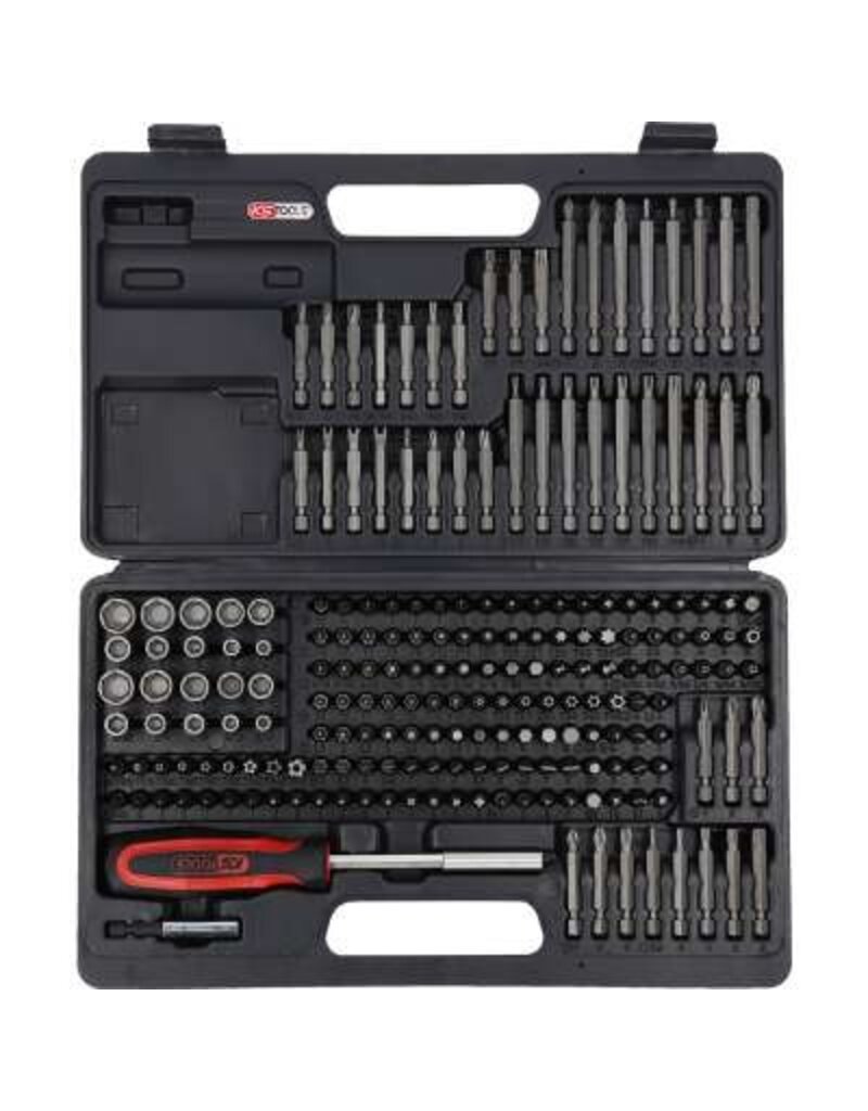 KS TOOLS 1/4" Bitset, 208-dlg - 911.2008