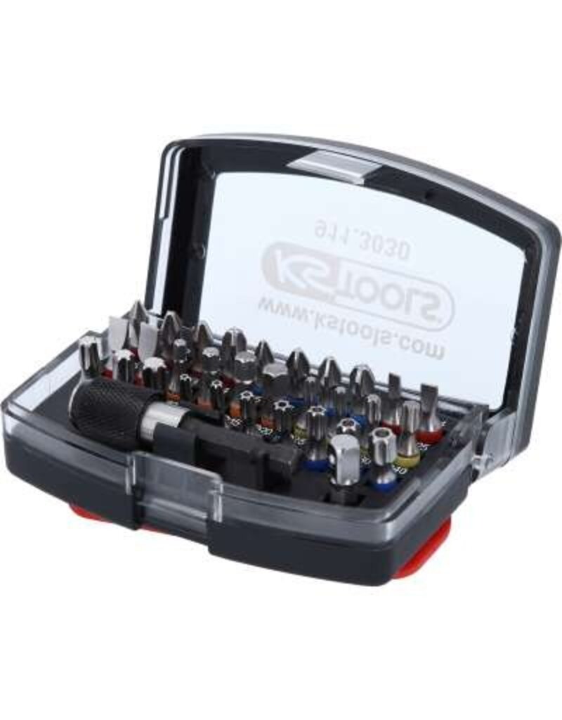 KS TOOLS 1/4" TORSIONpower bit-box, 32-dlg - 911.3030