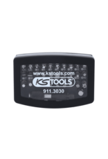 KS TOOLS 1/4" TORSIONpower bit-box, 32-dlg - 911.3030
