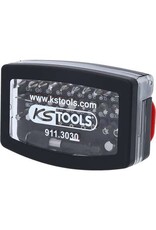 KS TOOLS 1/4" TORSIONpower bit-box, 32-dlg - 911.3030