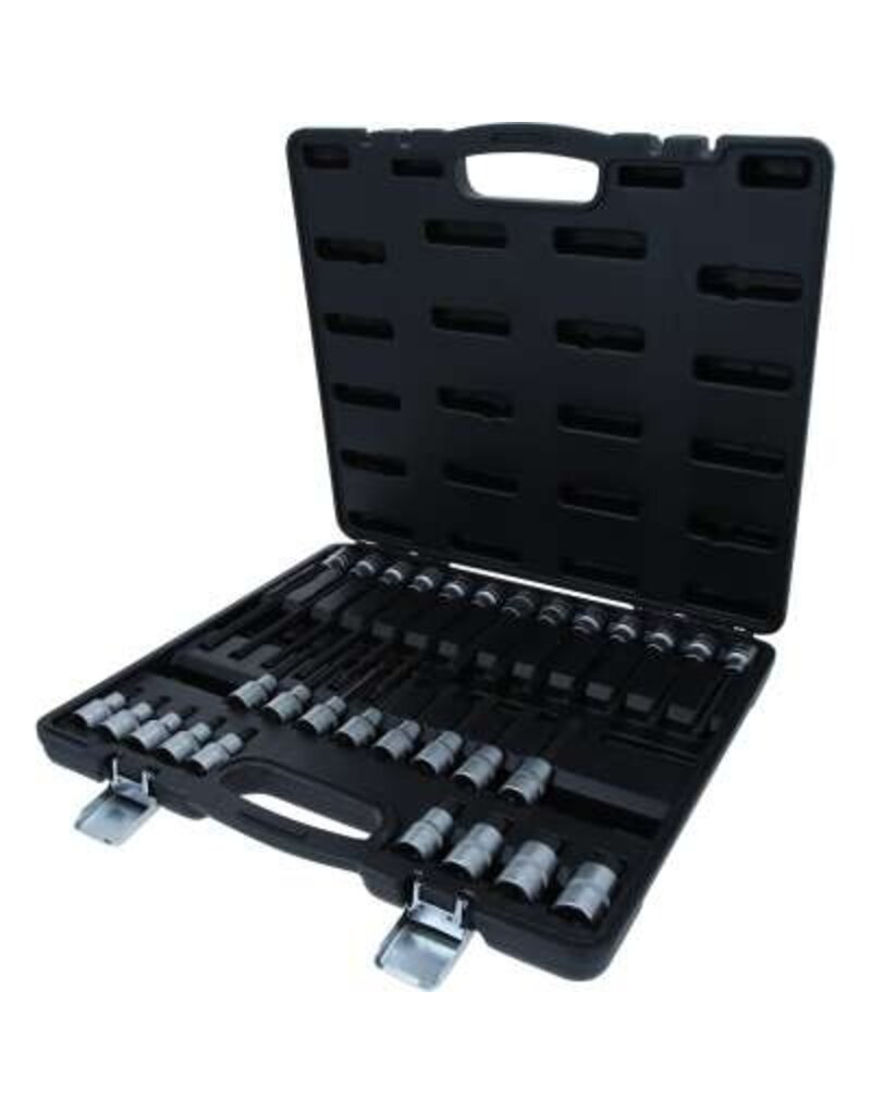 KS TOOLS 1/2" bit-dopset voor inbusbouten, 30-dlg - 911.4510